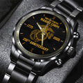 US Marine Corps Black Stainless Steel Watch - HOATT 11975