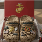 US Marine Corps Croc Charms