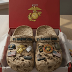 US Marine Corps Crocs Charm