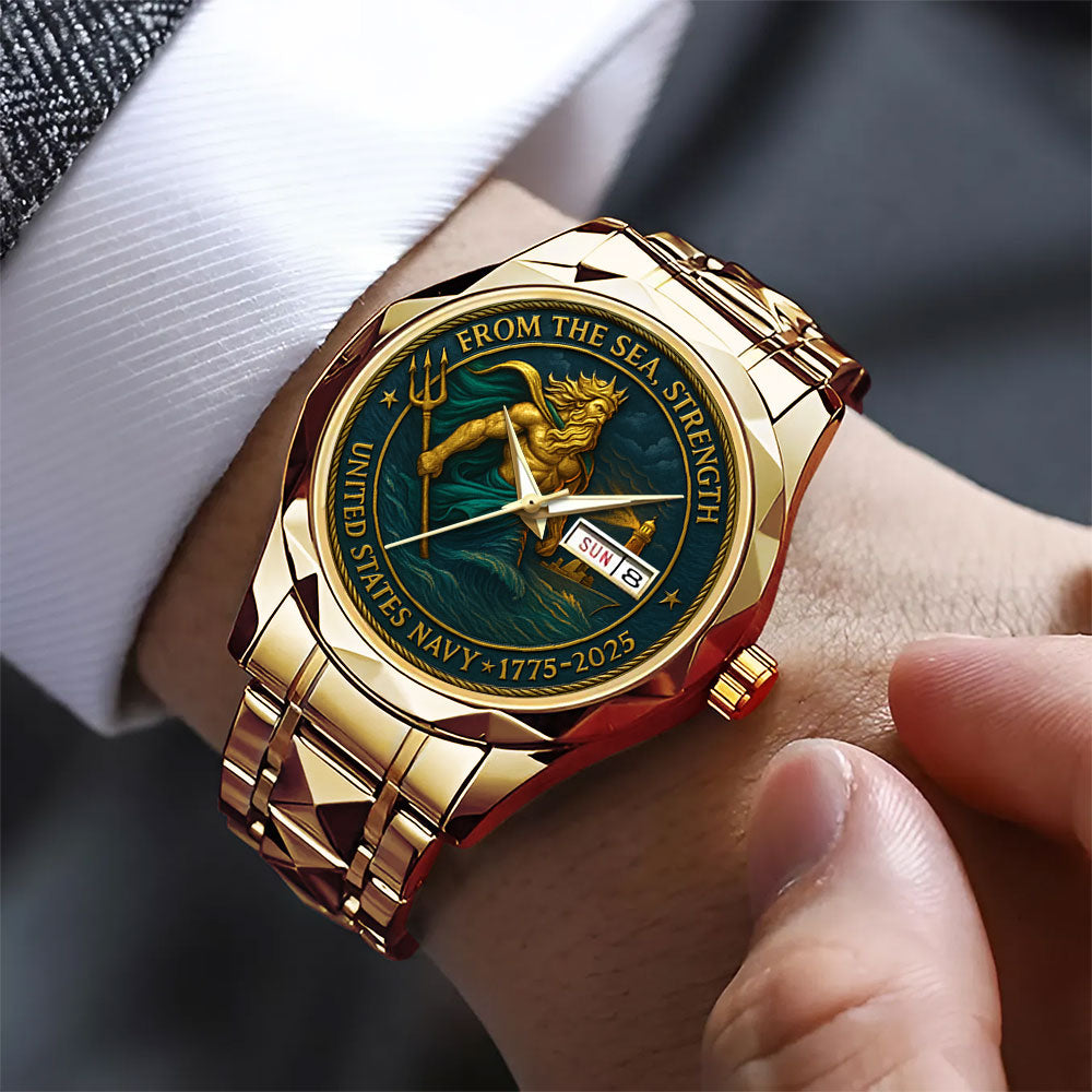 US Navy 2025 Alloy Luxury Quartz Watch - MAITM13266