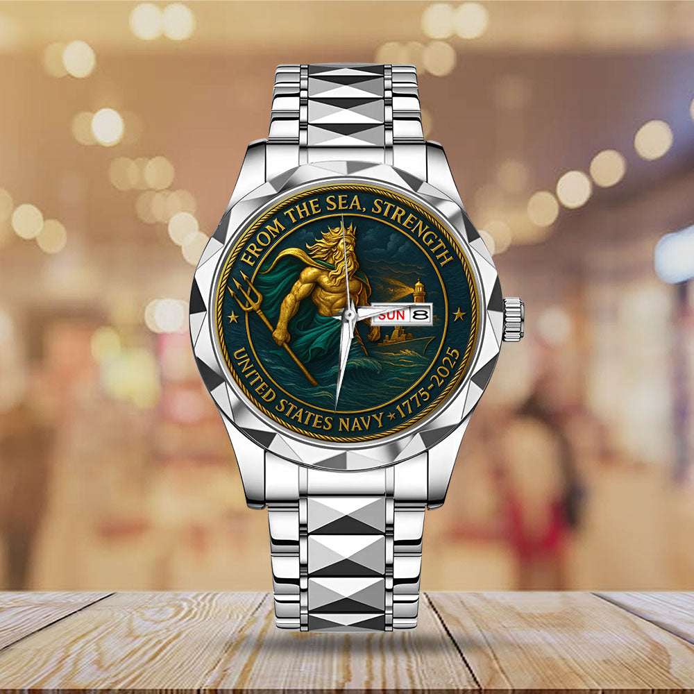 US Navy 2025 Alloy Luxury Quartz Watch - MAITM13266