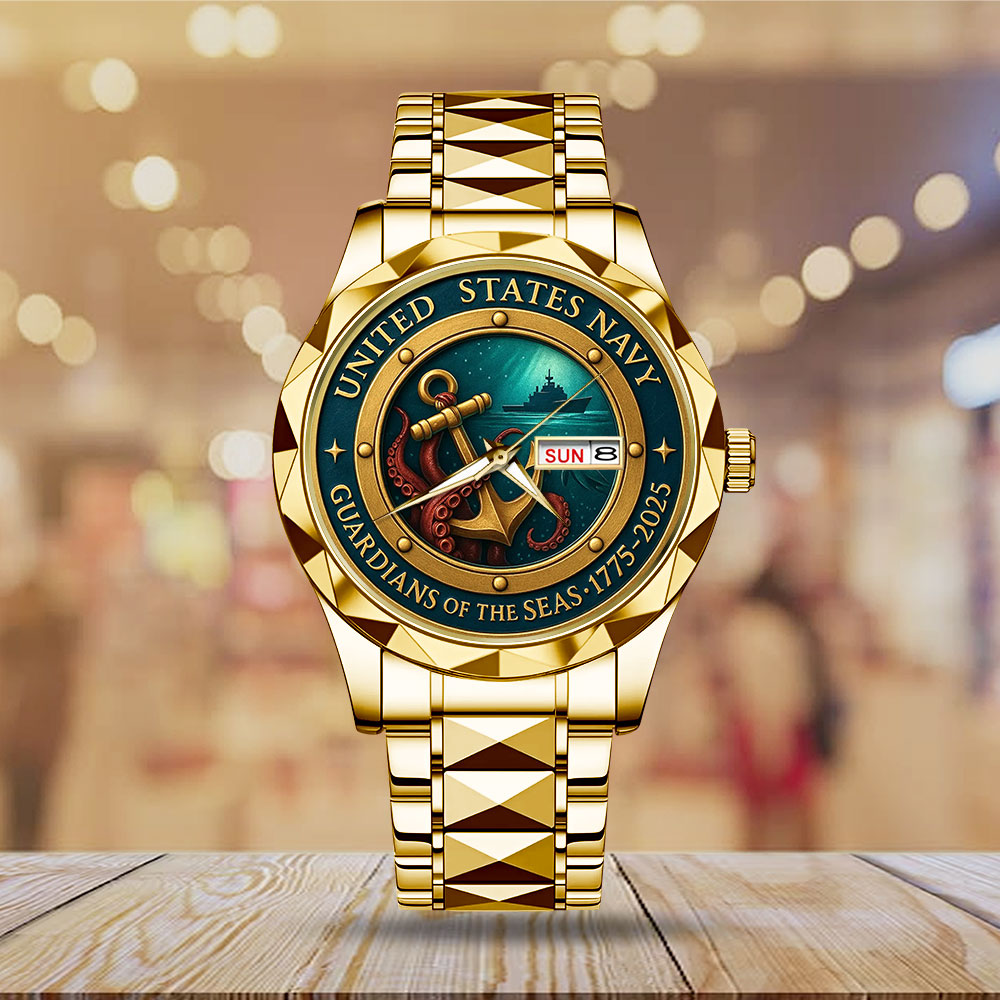US Navy 2025 Alloy Luxury Quartz Watch - MAITM13871