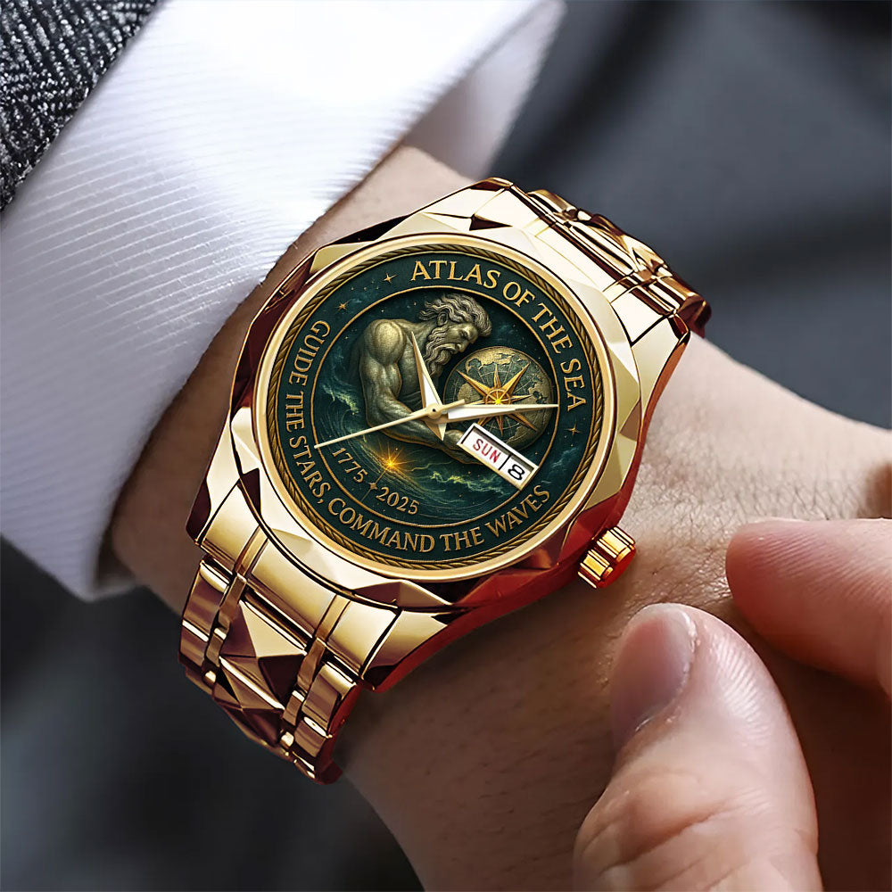 US Navy 2025 Alloy Luxury Quartz Watch - MAITM13872