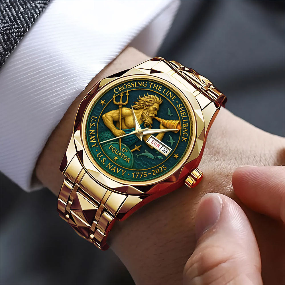 US Navy 2025 Alloy Luxury Quartz Watch - MAITM13873