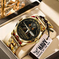 US Navy 250th Anniversary Alloy Luxury Quartz Watch - MAITM12725