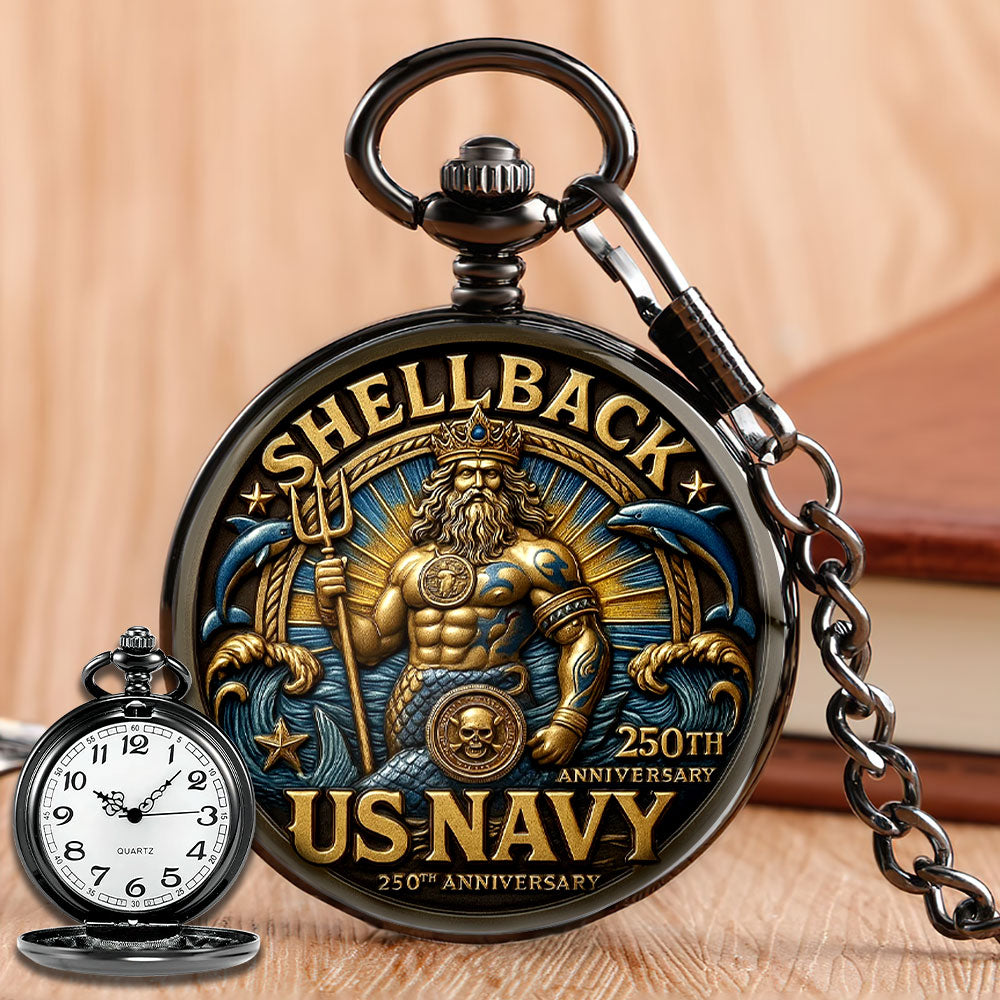 US Navy 250th Anniversary Pocket Watch - MAITM12630