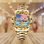 US Navy Alloy Luxury Quartz Watch - MAITM 12193