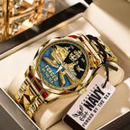 US Navy Alloy Luxury Quartz Watch - MAITM 12127