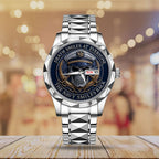 US Navy Alloy Luxury Quartz Watch - MAITM 12396