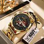 US Navy Alloy Luxury Quartz Watch - MAITM 12493