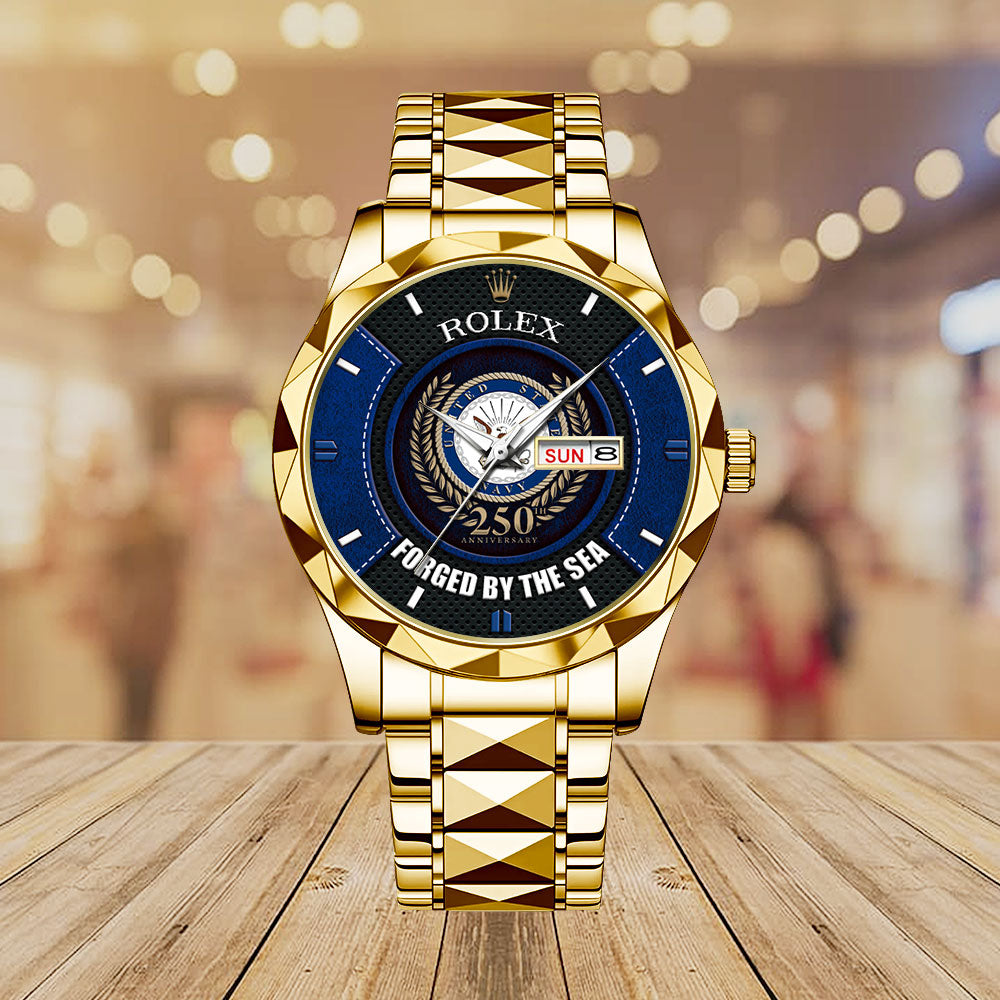 US Navy Alloy Luxury Quartz Watch - MAITM 12494