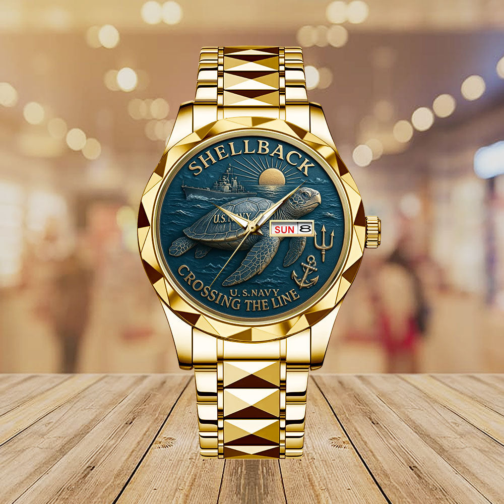 US Navy Alloy Luxury Quartz Watch - MAITM12656