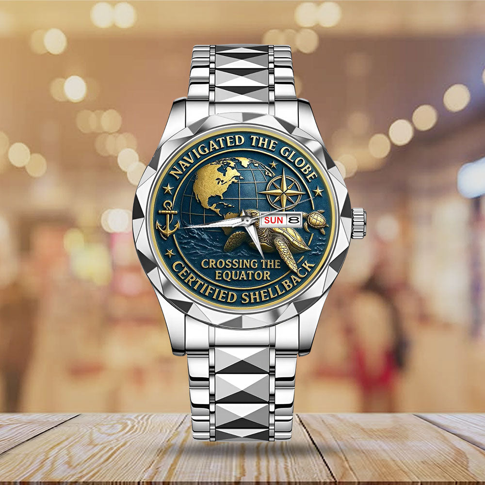 US Navy Alloy Luxury Quartz Watch - MAITM12715