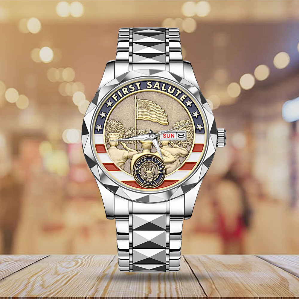 US Navy Alloy Luxury Quartz Watch - MAITM12906