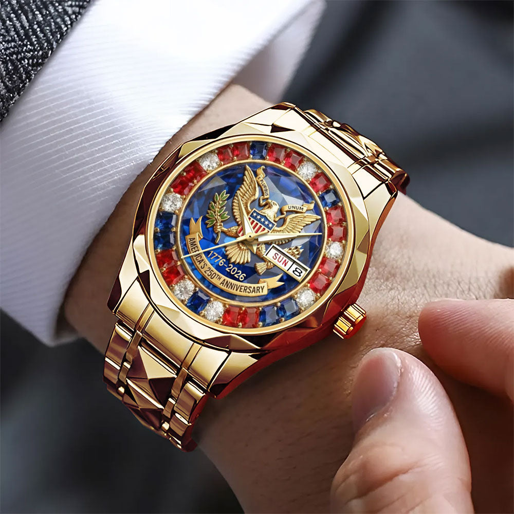 America250 Alloy Luxury Quartz Watch - MAITM14959