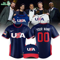 USA Baseball 2026 World Baseball Classic Jersey Limited Edition Blue