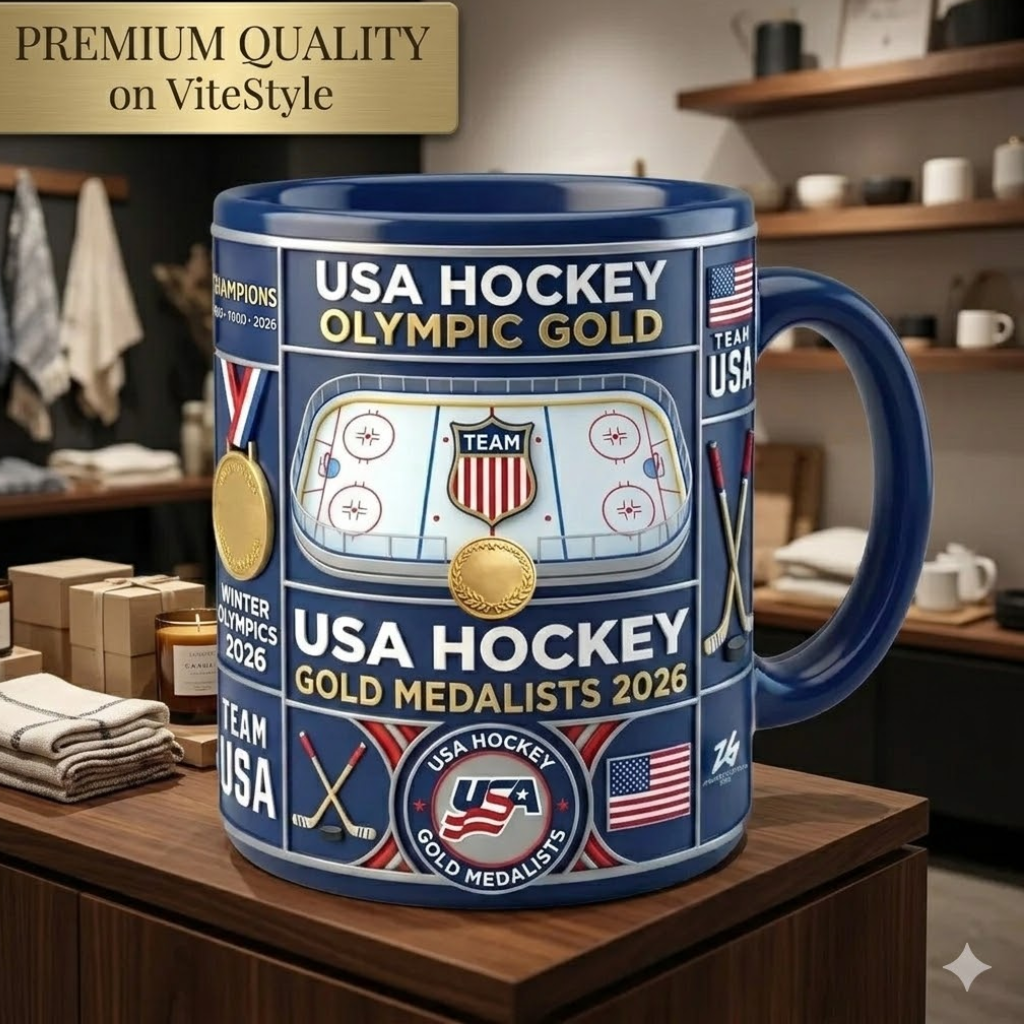 USA Hockey Olympic Gold 2026 Mug