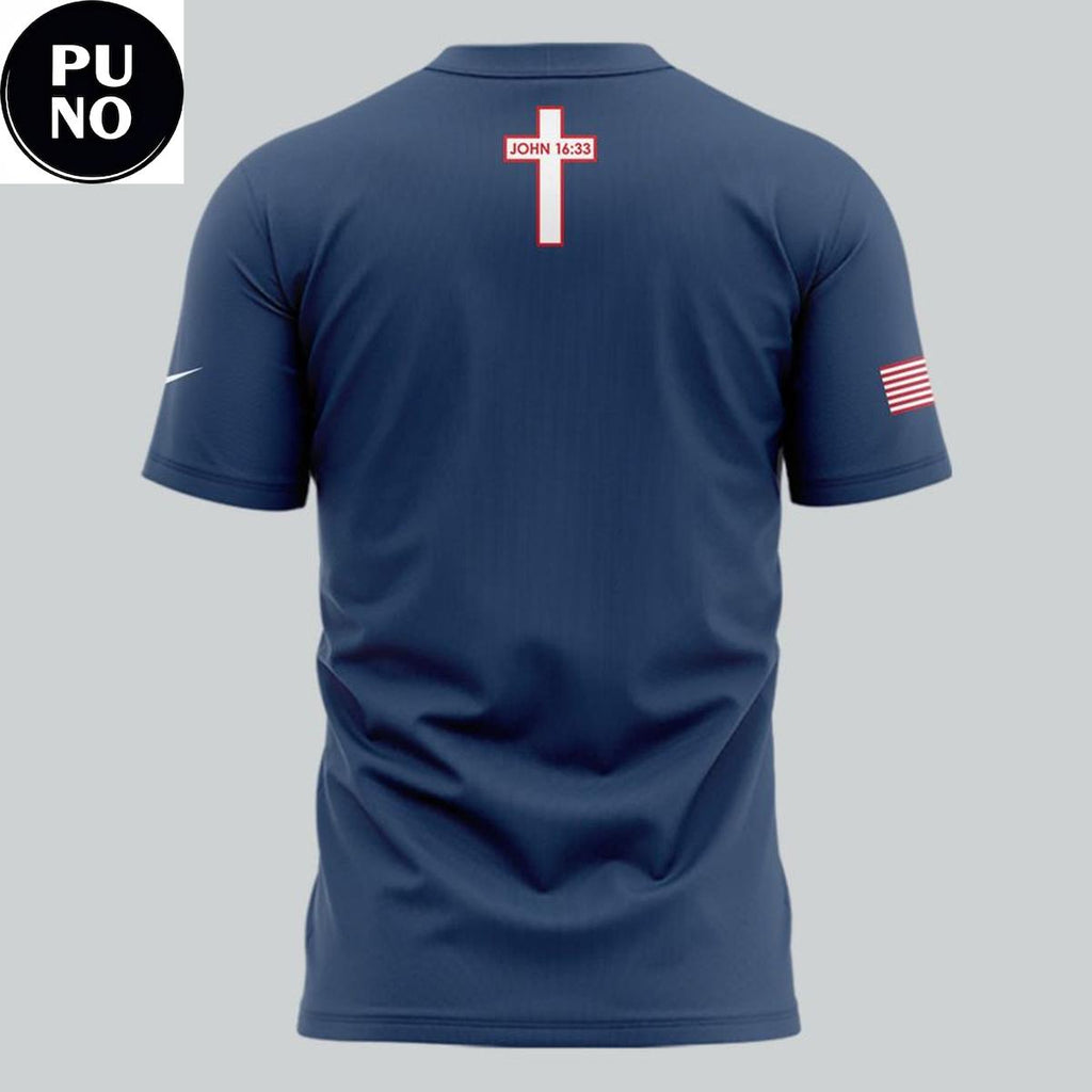 USA Team Jesus Won John 16:33 World Baseball Classic 2026 T-Shirt