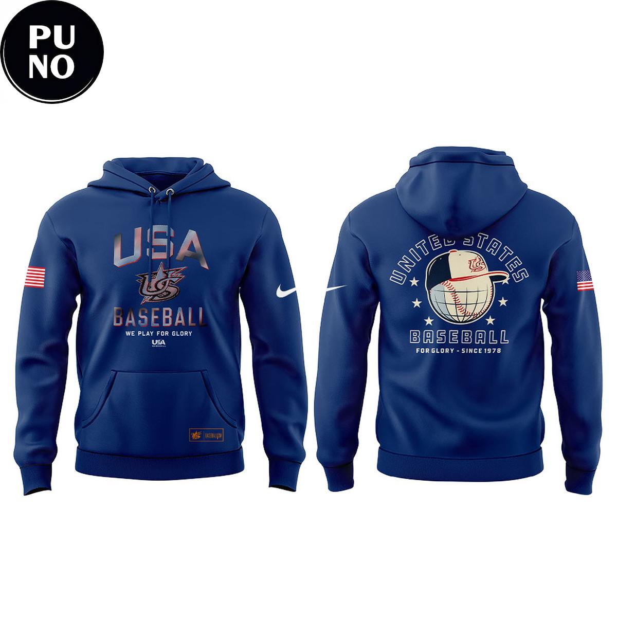 USA Team World Baseball Classic 2026 For Glory Hoodie T-Shirt