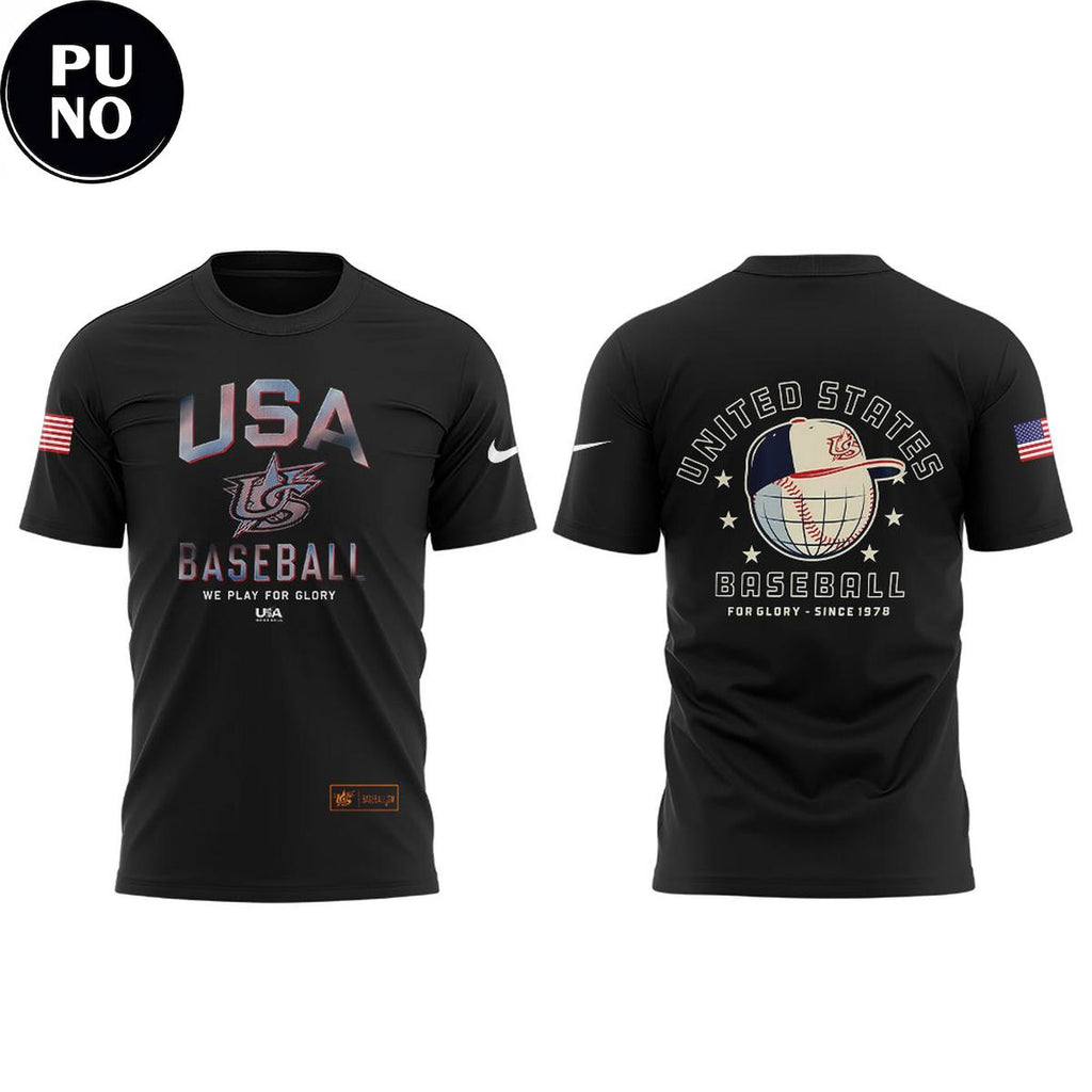 USA Team World Baseball Classic 2026 For Glory Hoodie T-Shirt