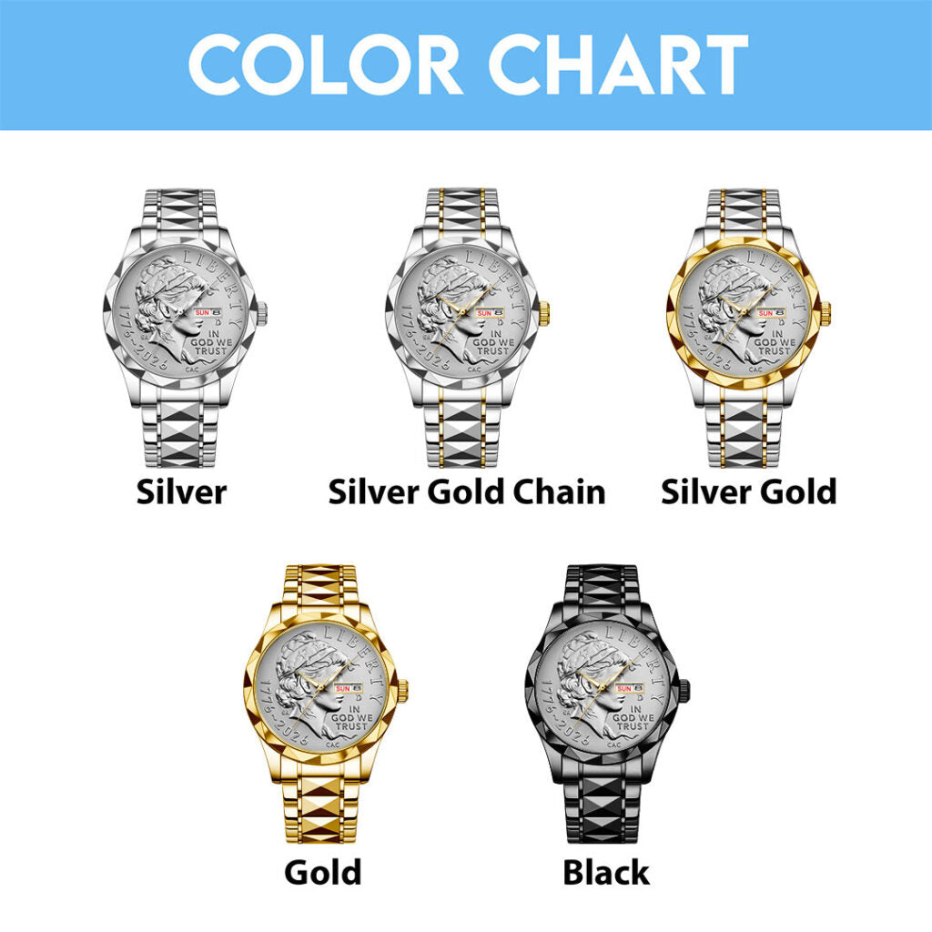 America250 Alloy Luxury Quartz Watch - TANTN21682