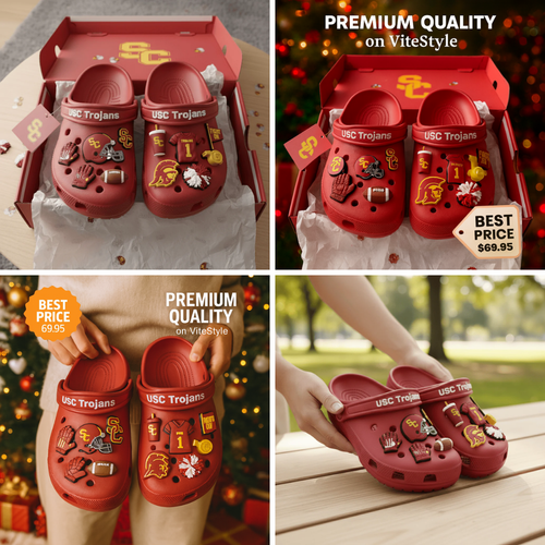 USC Trojans Crocs Charm