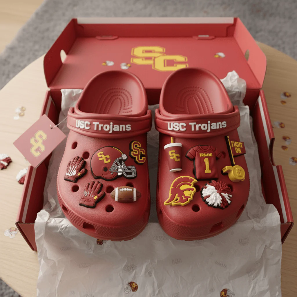 USC Trojans Crocs Charm