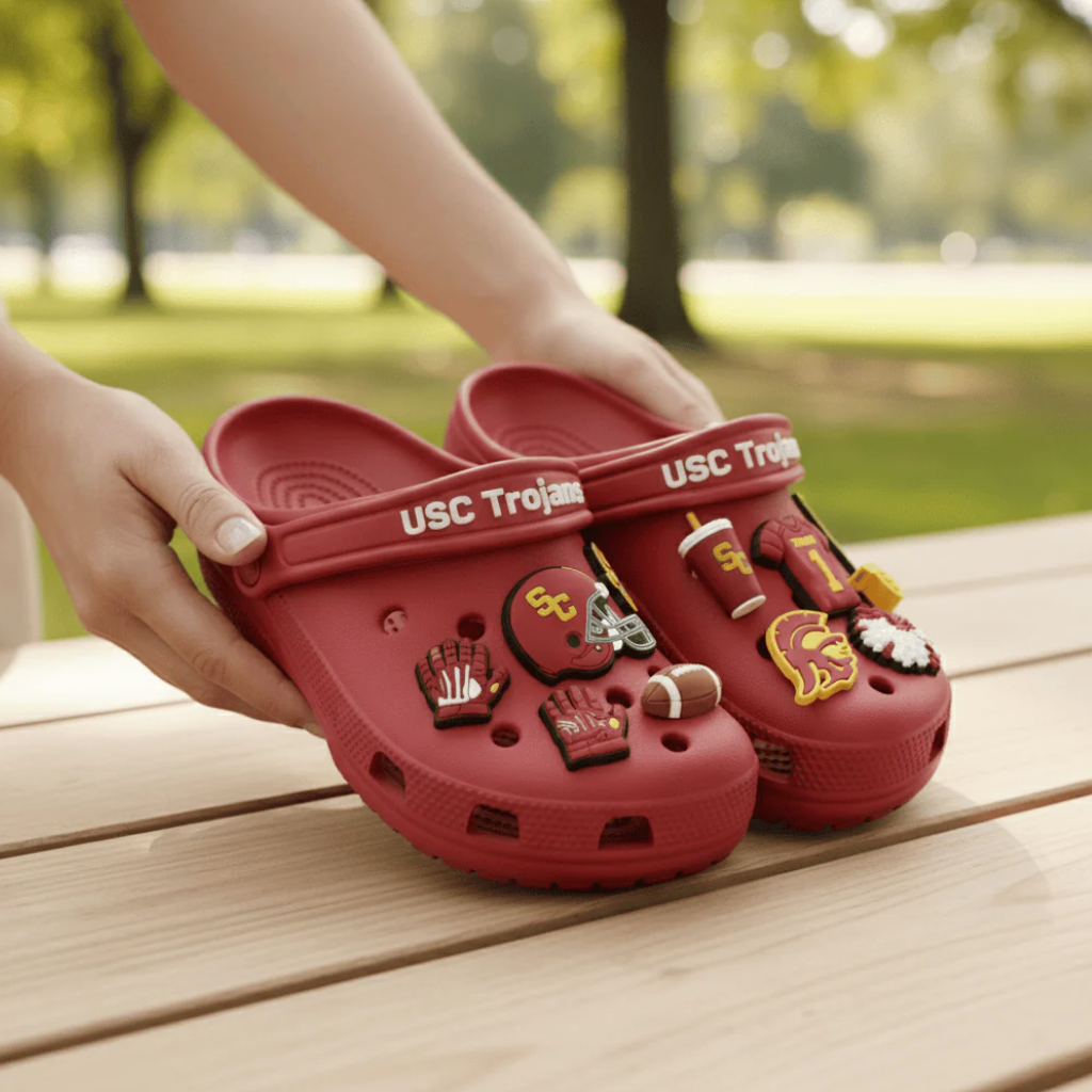 USC Trojans Crocs Charm
