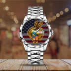 US Marine Corps Alloy Luxury Quartz Watch - TMTHU 241