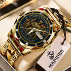 US Marine Corps Alloy Luxury Quartz Watch - TMTHU314