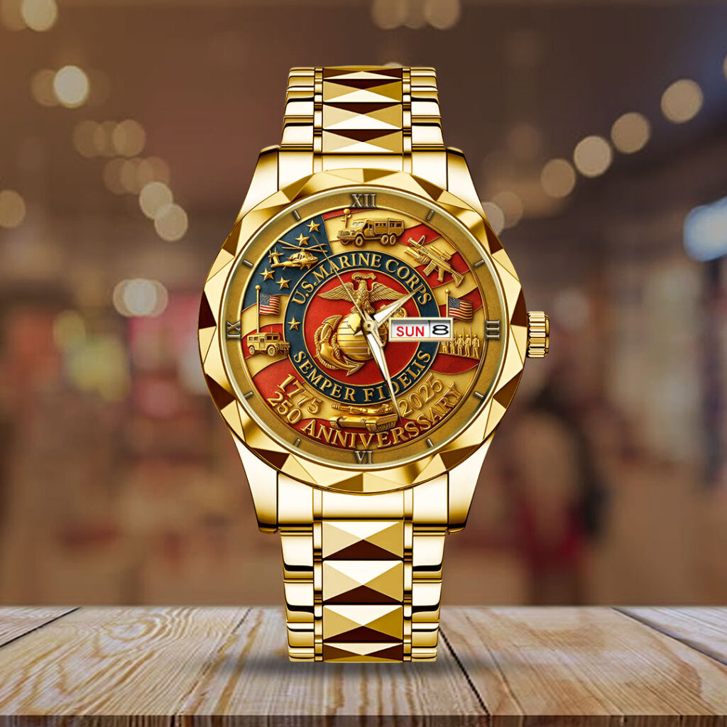 US Marine Corps Alloy Luxury Quartz Watch - TMTHU487