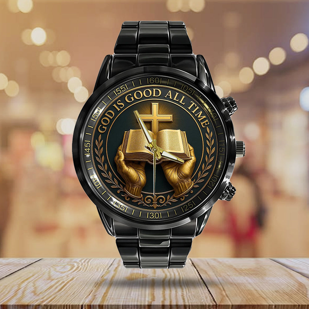 Christian Black Stainless Steel Watch - TMTHU680
