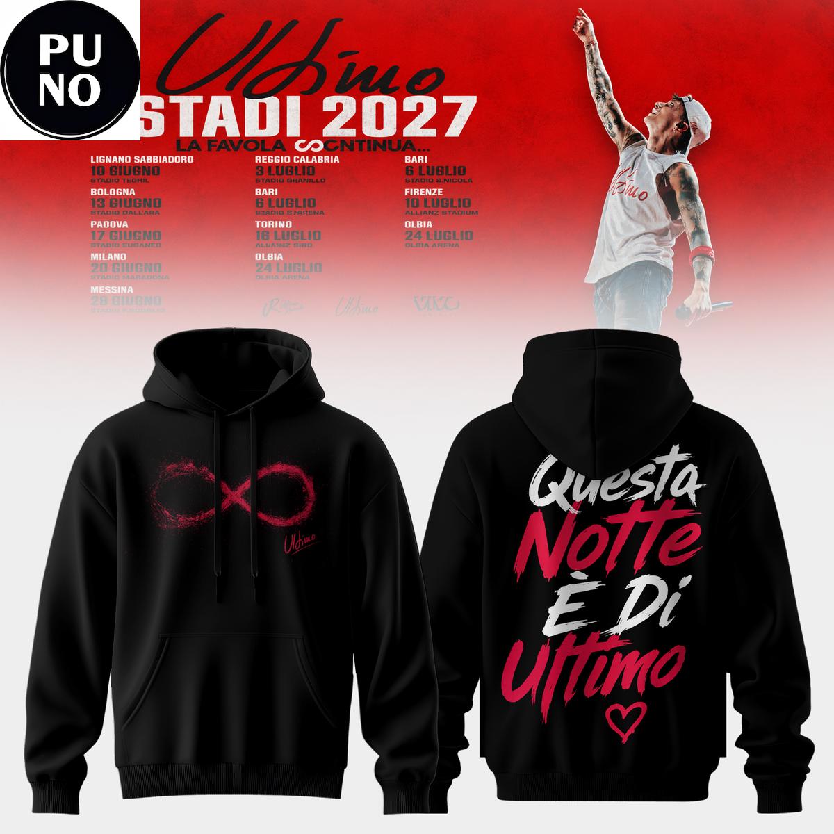 Ultimo Stadi 2027 La Favola Continua Hoodie T-Shirt