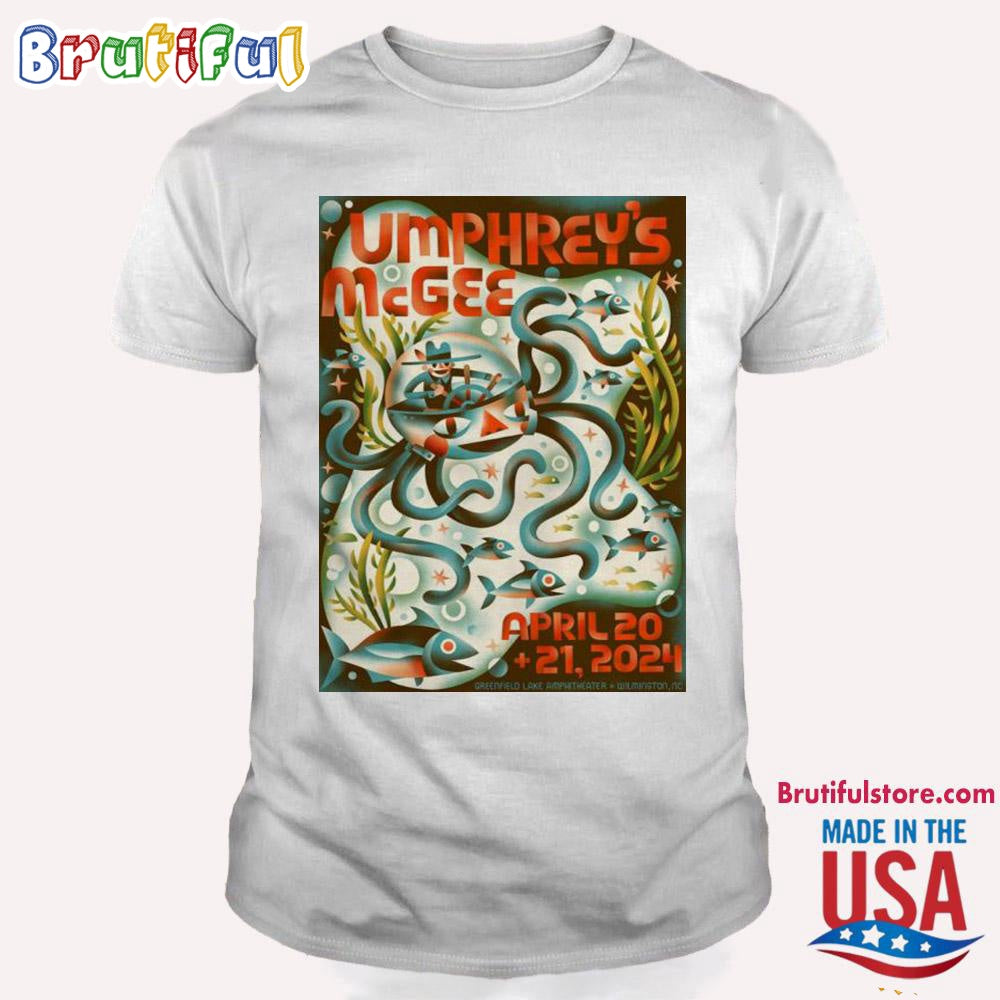 Umphrey’s Mcgee Tour In Wilmington Nc April 2024 T Shirt