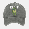 Unisex Portland Frog Resist Print Hat