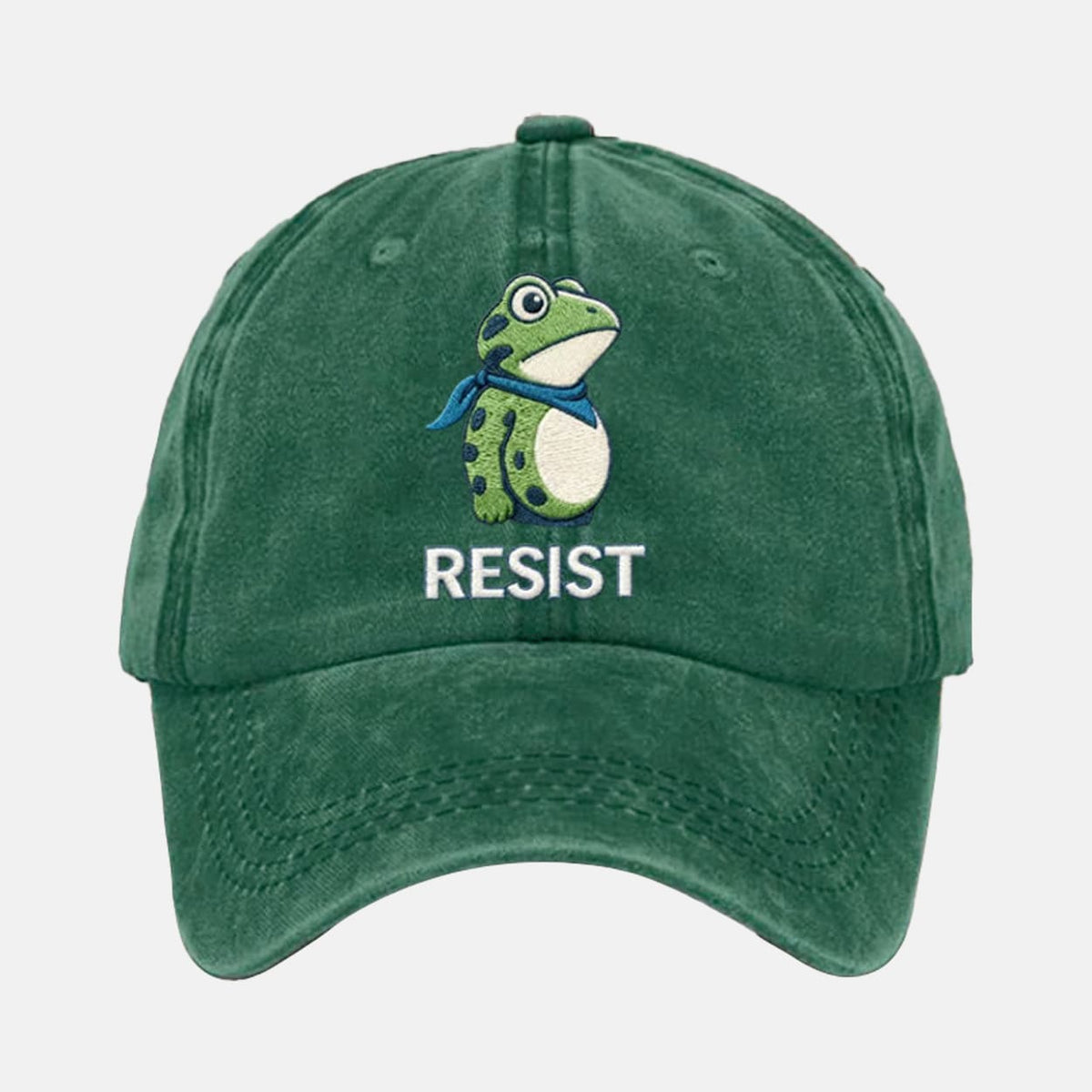 Unisex Resist Frog Baseball Cap