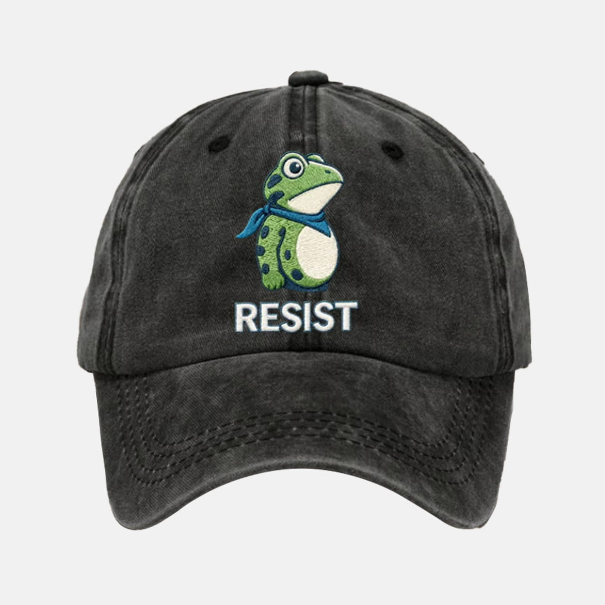 Unisex Resist Frog Baseball Cap