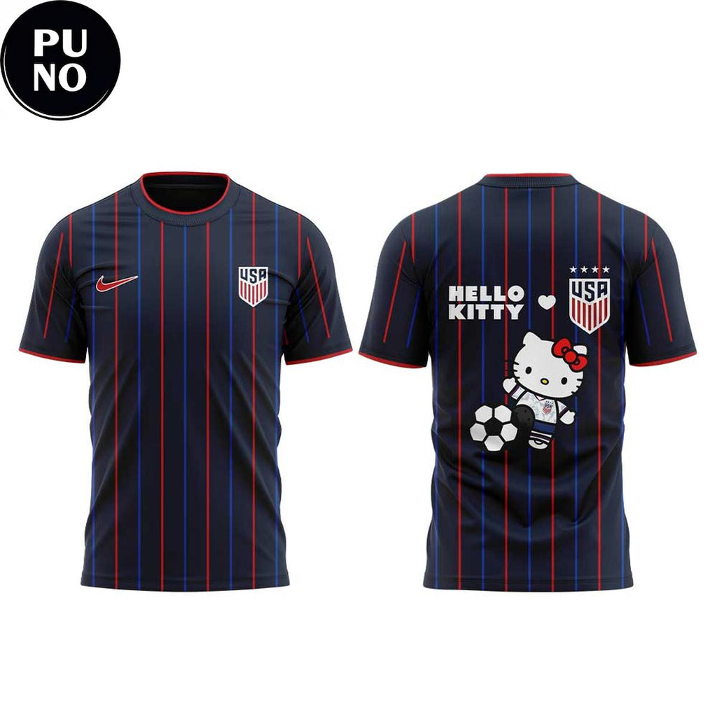 United States Soccer x Hello Kitty Night 2026 Hoodie T-Shirt