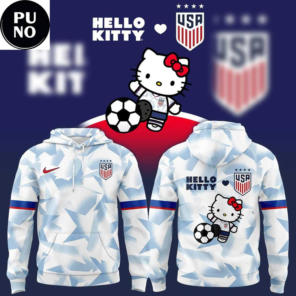 United States Soccer x Hello Kitty Night 2026 Hoodie T-Shirt