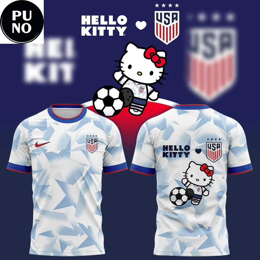 United States Soccer x Hello Kitty Night 2026 Hoodie T-Shirt