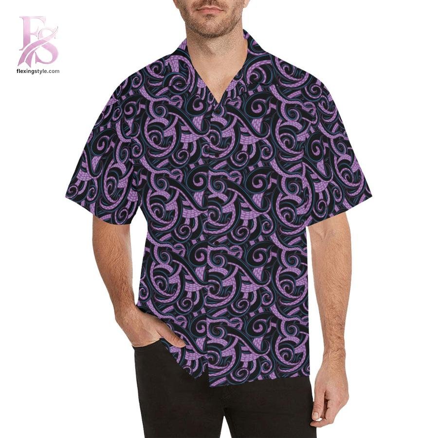 Ursula Tentacles Hawaiian Shirt