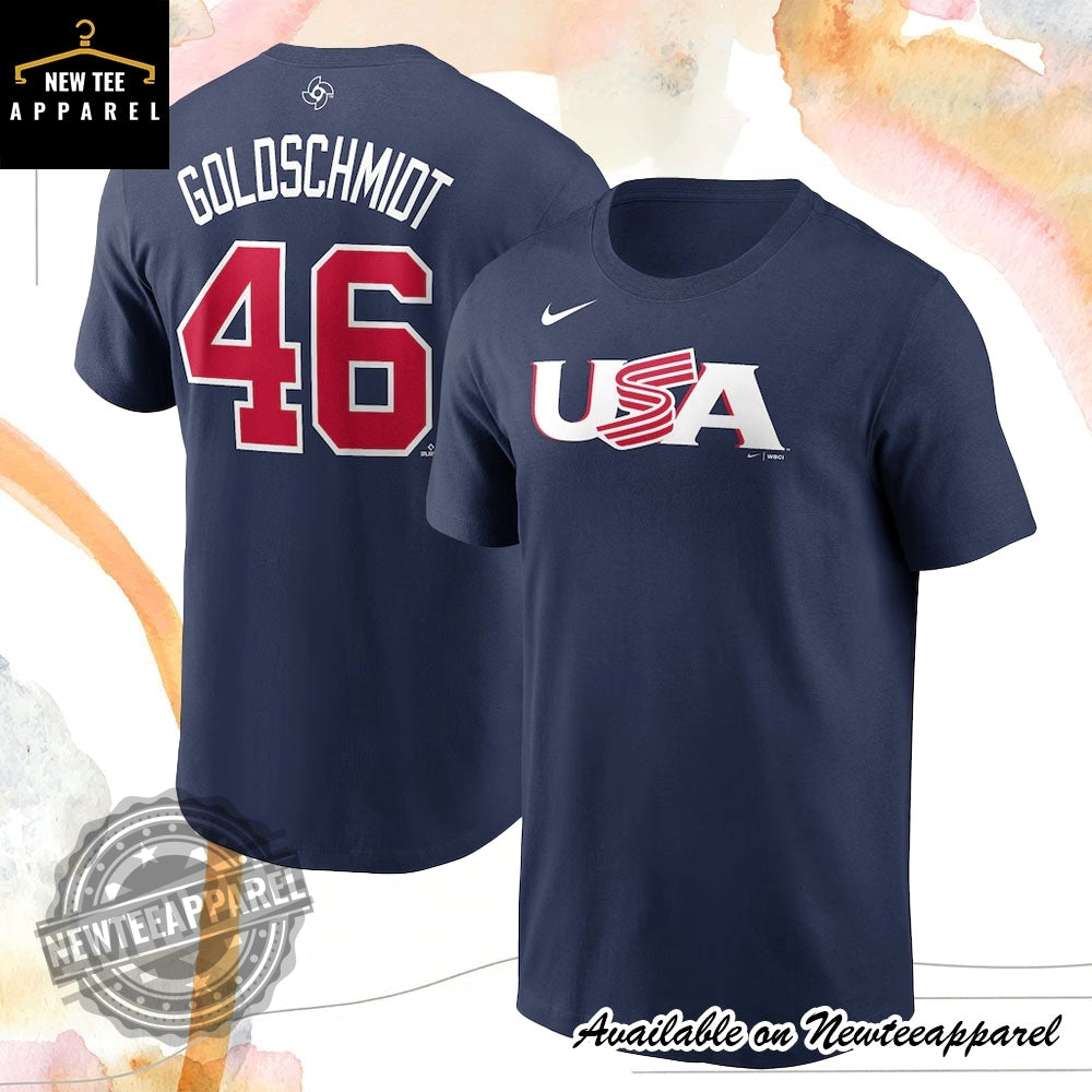 Usa Baseball Paul Goldschmidt Nike Shirt