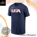 Usa Baseball Paul Goldschmidt Nike Shirt