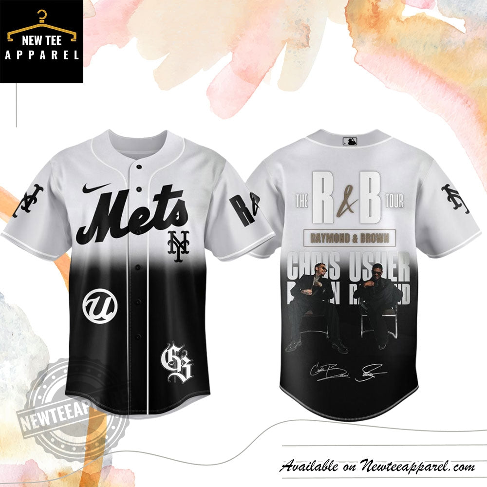 Usher Chris Brown The Rb Tour Baseball Jersey