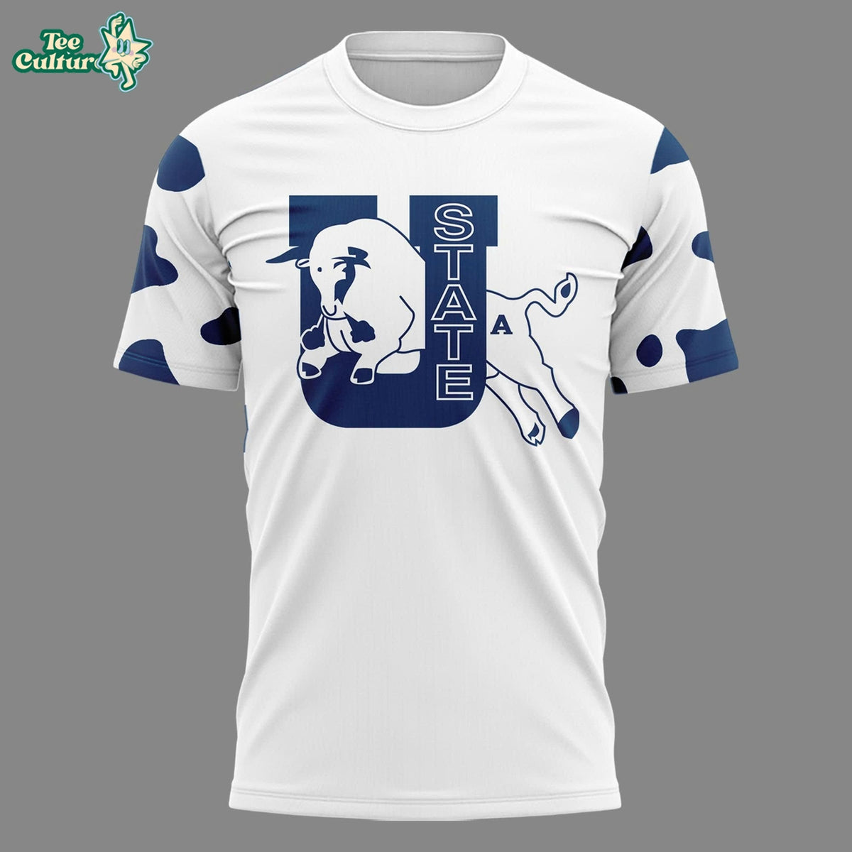 Utah State Aggies Football 1992-1995 Vintage Logo T-Shirt