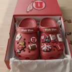 Utah Utes Crocband Charms Crocs 2026