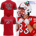 Utah Utes Game 3 Uniform 2026 Red Graphic T-Shirt