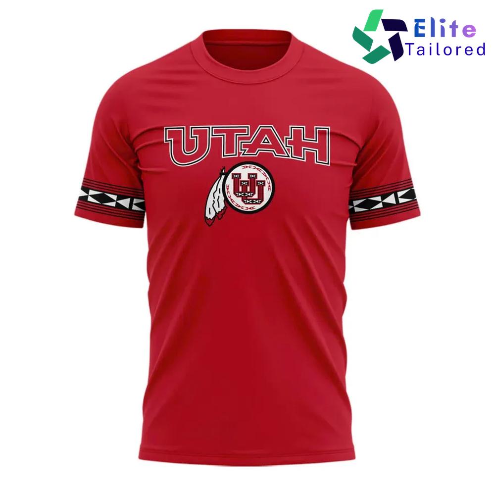 Utah Utes Game 3 Uniform 2026 Red Graphic T-Shirt