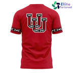 Utah Utes Game 3 Uniform 2026 Red Graphic T-Shirt