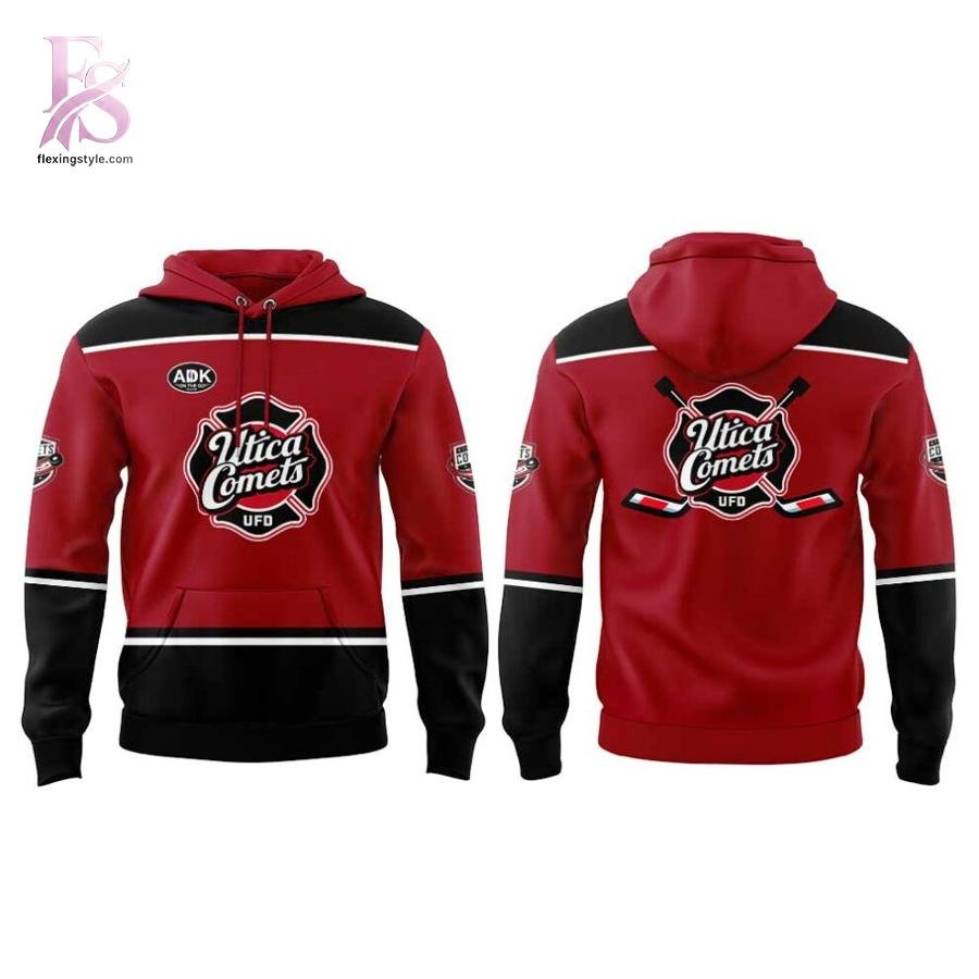 Utica Comets First Responders Night 2026 Hoodie